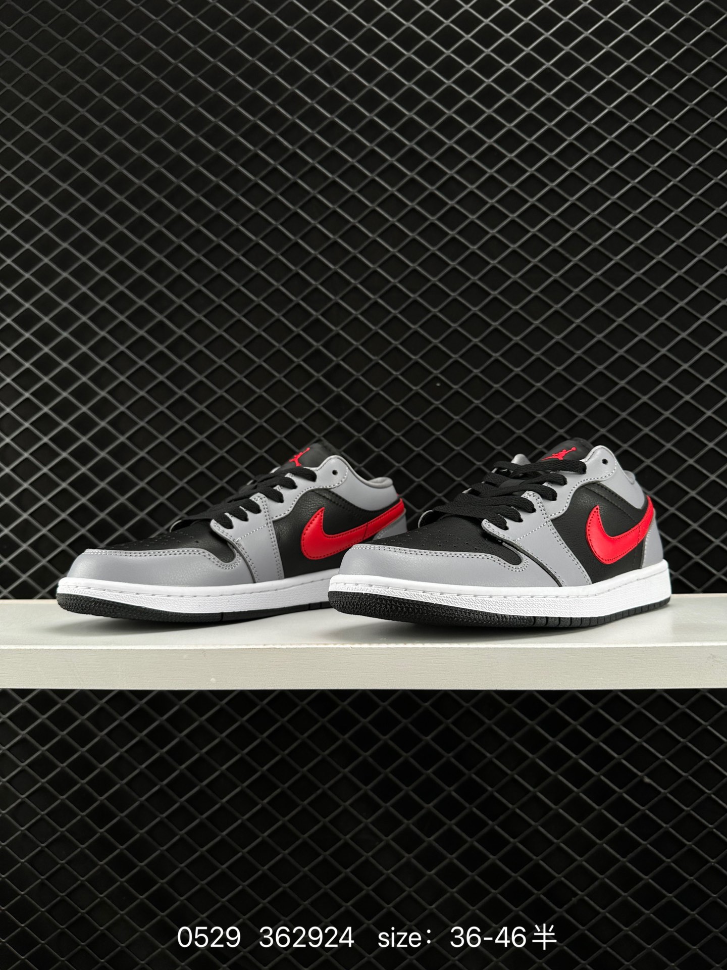 NK Air Jordan 1 Low SE”Phantom Denim Swoosh“